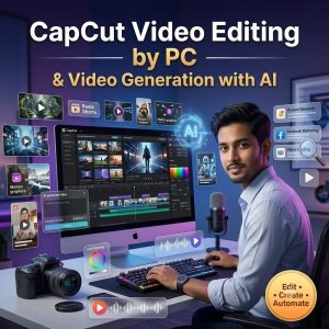 CapCut Video Editing By pc And Video generation with AI